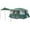 Green, variant on PORTAL 6 Person Camping Tent with Porch, Family Camping Tent with Tall Height, Water Resitant Large Tent for Camping, Backyard, Blue