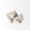 thumbnail image 4 of Pemberly Row Contemporary 7" Silver Metal Link Decorative Object, 4 of 10