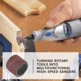 thumbnail image 3 of Jumbo 51pc Drum Sanding Kit - Fits For - Includes Rubber Drum Mandrels - 1/2, 3/8 & 1/4 Inch, 3 of 5