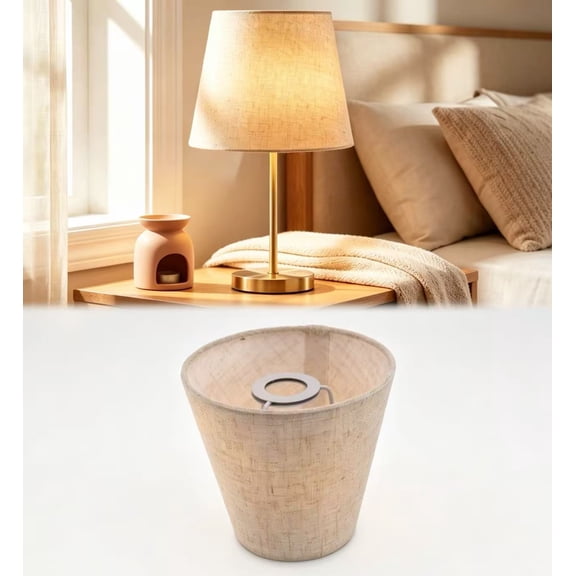 Gaoxin Fabric Lamp Shade, Dust Cover for Table and Floor Lamps, 5.07x5.46in