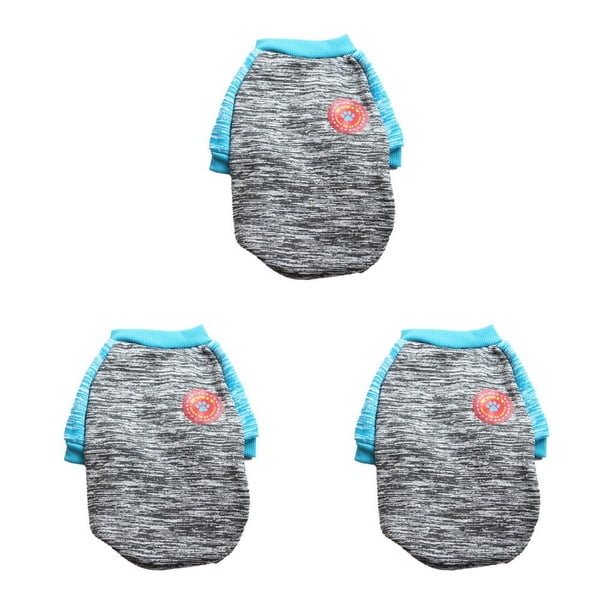 Ropa Camisa Calentador de invierno Traje Raglan Jersey Methold multicolor Ropa Accesorios de belleza Perros pequeños Bulldog gris L Type1 NO1