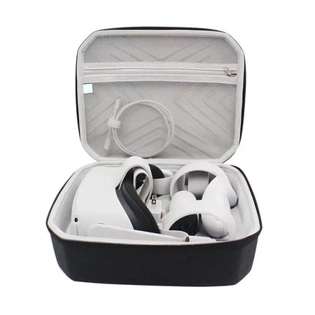 Suitable for Oculus Quest 2VR glasses travel portable storage bag inside and outside pressure-resistant black