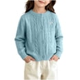 thumbnail image 2 of Zorckvet Girls Sweaters - Soft, Ribbed Cuffs & Cozy Feel, 2 of 7