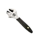 thumbnail image 1 of Llave de trinquete de acero al carbono Herramientas de mano ajustables para reparar llave para tuercas con tubos de escala Tubos espirales Tuerzos 8 '' 12 '', 1 of 6