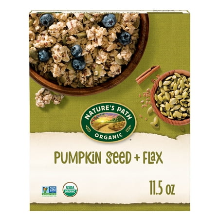 Nature's Path Organic Granola, Pumpkin Seed + Flax, 11.5oz Box