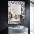 thumbnail image 1 of Costway 23.5'' x 35.5'' Rectangular Wall-Mounted Wooden Frame Vanity Mirror Glass Bathroom, 1 of 7