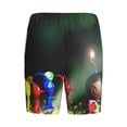 thumbnail image 2 of Lsque Pikmin Mens Sleep Pajama Shorts,Short Pajama Pants, Cotton Ultra-Soft Knit-Large, 2 of 9