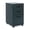 Black, variant on Alera PABBFLG 27.75 x 14.87 x 19.12 in. Three-Drawer Metal Pedestal File, Light Gray