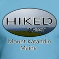 thumbnail image 3 of CafePress - Hiking Mount Katahdin T Shirt - Fitted T-Shirt, Vintage Fit Soft Cotton Tee, 3 of 4