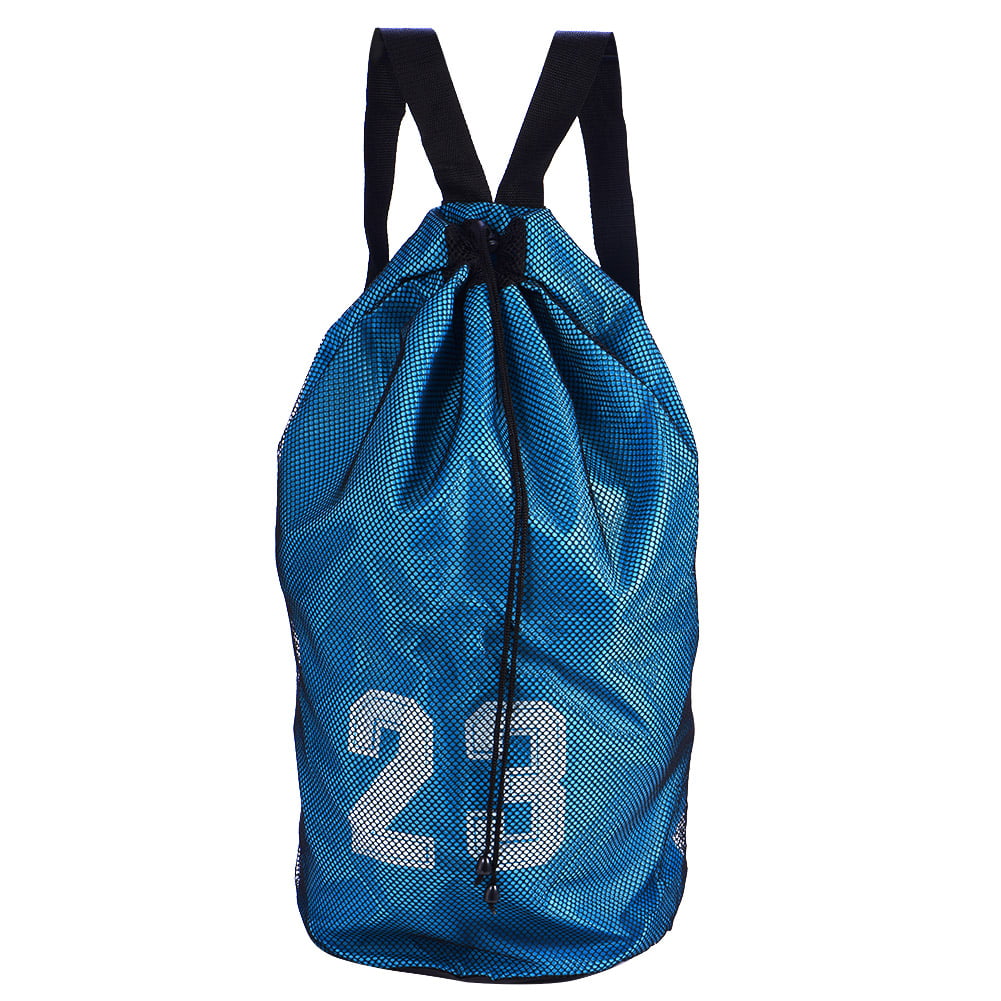 Basketball Football Soccer Training Exercise Backpack Shoulder Drawstring Bag 