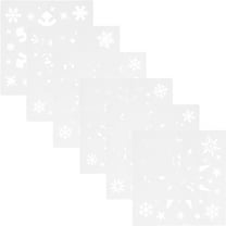 HIAKDOFT 6Pcs Drawing Stencils for Teens and Adults Reusable Templates for
