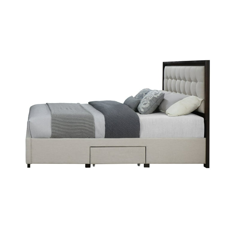 Abril tufted upholstered storage standard bed deals