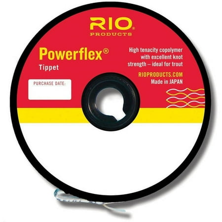 Rio Powerflex Tippet Material 30 yd. Spool - 5X - Fly Fishing