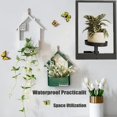 thumbnail image 7 of Wall Decor Hanging Planters for Indoor Plants Wall Decor Living Room Plant Stand Indoor Wall Planters Plant Hanger Window Plant Shelves Metal Wall Plant Holder, 7 of 7