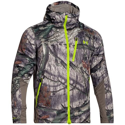 men's ua storm scent control barrier hooded jacket