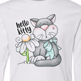 thumbnail image 4 of Inktastic Hello Kitty Cat Long Sleeve Youth T-Shirt, 4 of 5