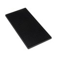 thumbnail image 2 of Posavasos de PVC rectangular con tira de goma gruesa, almohadilla negra antideslizante e impermeable, 2 of 6