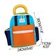thumbnail image 4 of Mochila infantil para la escuela | Mochila de lona ligera para niños con soporte para la columna vertebral | Correas acolchadas ajustables | Cremalleras resistentes | 24x30x11cm | Bolsa de viaje o, 4 of 7
