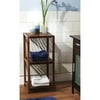 Bamboo 3-tier Vertical Shelf, Espresso