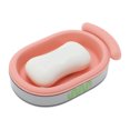 thumbnail image 5 of Unique Bargains 1 Pc Soap Dish Solid Color Soap Holder for Bathroom Pink, 5 of 6