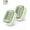 Green, variant on Bald Head Razor for Men Dual Directional 8 Layer Blade Portable Rotary Wet Dry Grooming Kit Floating Scalp Hair Trimmer Travel Ergonomic Flexible Personal Care Multi Directio