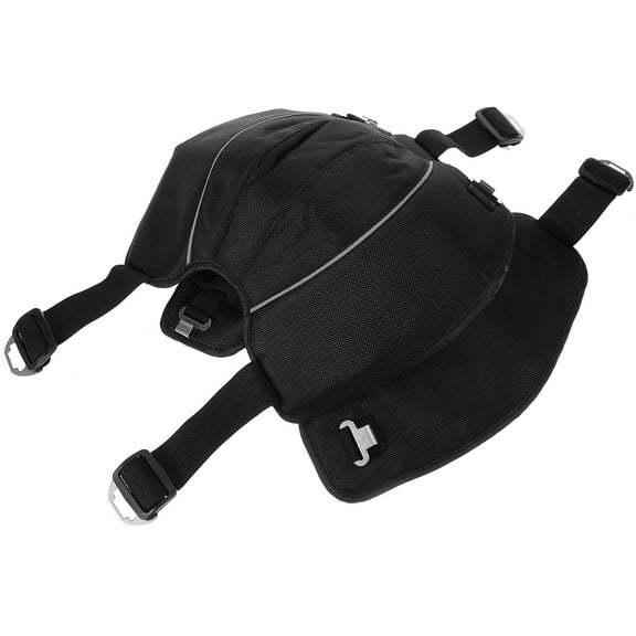 HOMEMAXS  2 Pcs Kneepad for Driving E-bike Dirt Goggles Brace Men Man Black