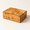 Large - 10 inches, variant on Small - 8 inches Burl Wood Suede-lined Decorative Storage Box