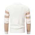 thumbnail image 2 of uikmnh Male Autumn and Winter Casual Assorted Colors Long Sleeve Outdoor Knitted Wool Sweater Top, 2 of 7