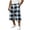 Sky Blue, variant on JoveMarine Men's Plaid Cargo Shorts Loose - Summer Work Shorts with Multiple Pockets, Knee-Length Relaxed Fit for Daily Wear,Blue L