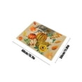 thumbnail image 3 of Todaioua Fall Placemats Hello Fall Pumpkin Maple Leaves Gnomes Car Placemats Dining Table 12 x 16 Inch Seasonal Autumn Harvest Holiday Rustic Vintage Thanksgiving Table Mats, 3 of 7