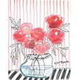 thumbnail image 2 of Roberts, Kait 20x24 Gold Ornate Wood Framed with Double Matting Museum Art Print Titled - Pink Lipstick, 2 of 4