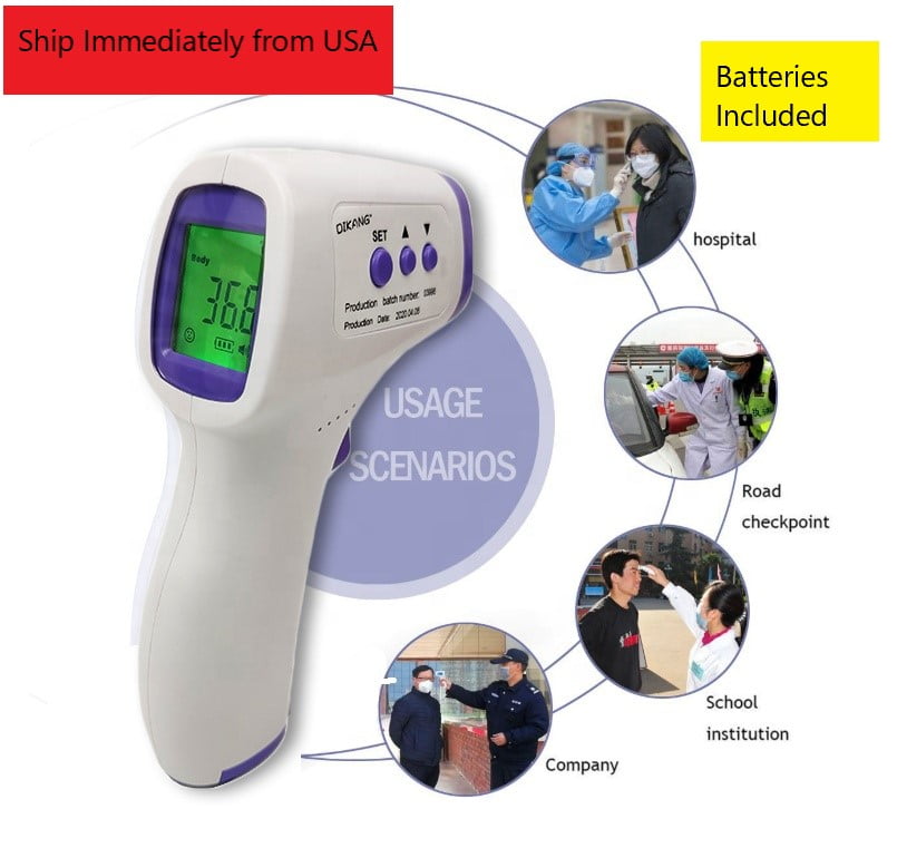 Infrared Forehead Thermometer, Temperature Meter Fast Measuring Infrared Thermometer, Non-Contact Thermometer