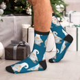 thumbnail image 7 of KLL Nurse Doctor Gnomes Print Cool Socks Men's Women's Crew Socks Funny Crazy Novelty Stockings, 7 of 7