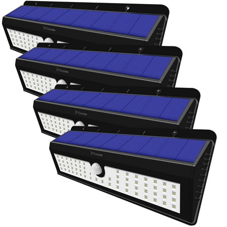 Costech Home Security Motion Sensor Outdoor Solar Lights 62 Led Costech Home Security Motion Sensor Outdoor Solar Lights 62 Led Powered Super Bright Wide Angle 3 Intelligent Modes Set Of 4 Com