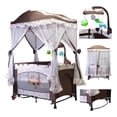 thumbnail image 1 of Cuna Corral Mecedor Starkids S12-7 Con Cambiador Café, 1 of 5