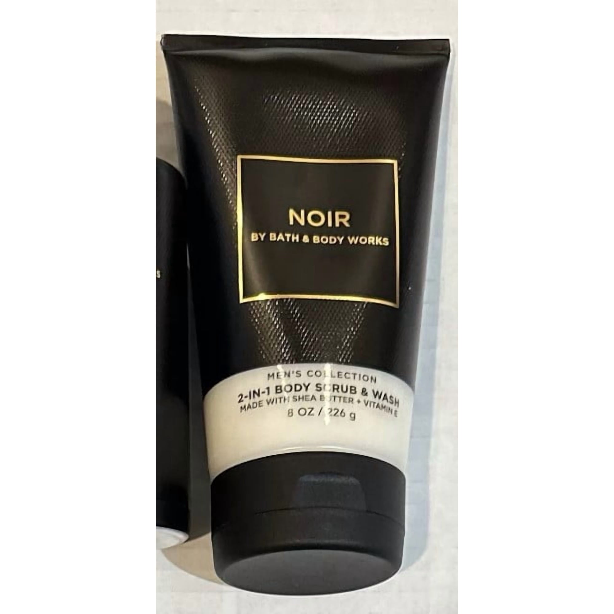 Bath And Body Works Noir 2 In 1 Body Scrub and Wash 8 Oz, Made with Shea Butter and Vitamin E