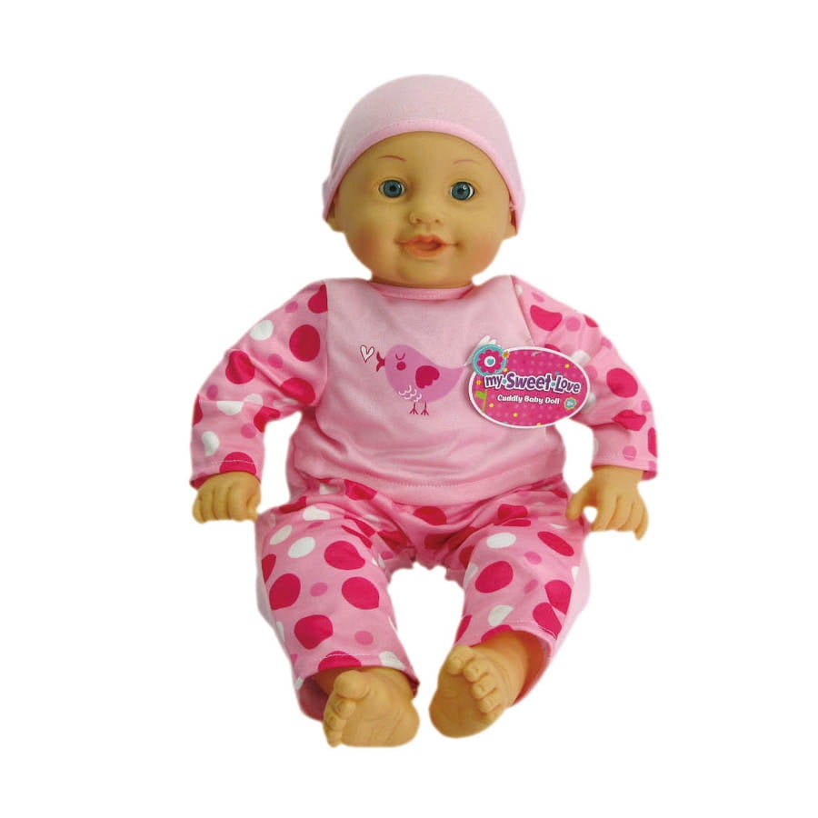 20" Soft Baby Doll, Pink Outfit