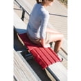 thumbnail image 5 of (4 pack) Coleman Portable Stadium Seat Cushion with Backrest, Red, 5 of 9