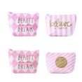 thumbnail image 1 of 4 piezas de lona monedero cambiar bolsa con cremallera porta monedas Mini billetera bolsos para mujeres niñas (patrón aleatorio), 1 of 5