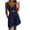 00 # Dark Blue, variant on REORIAFEE Women Suits Fashion Suits Date Night Outfit Women's Summer Suit Tops Shorts Fashion Casual Two Piece Sets Dark Blue L