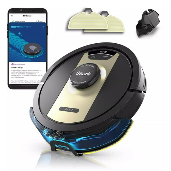Reacondicionado Robot aspirador y mopa Shark Shark RV2410WD IQ con limpieza sónica