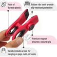 thumbnail image 5 of Mr. Pen- Magnetic Bag Clips, 12 Pack, Assorted Colors, Bag Clips, Bag Clips for Food, Magnet Clips, Chip Clips Bag Clips Food Clips, 5 of 8