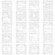 thumbnail image 4 of EeaseMX 20 plantillas de pintura artística para el Día de Acción de Gracias, plantilla de dibujo reutilizable, 4 of 7