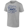 thumbnail image 2 of Men's Mookie Betts Heather Gray Los Angeles Dodgers Player Graphic T-Shirt, 2 of 4