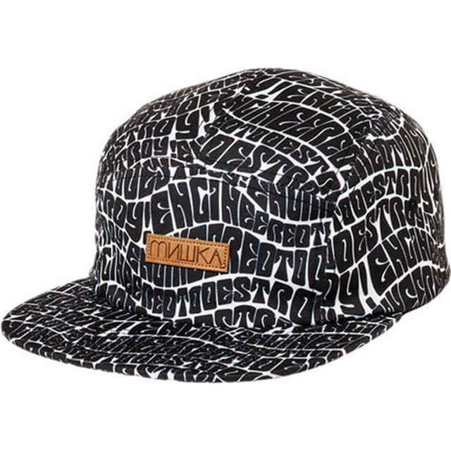 Mishka The Wave ETD - Gorra de béisbol de 5 paneles para hombre, color blanco, talla única Mishka Gorra de beisbol