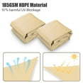 thumbnail image 3 of Yescom 2Pack 23x22FT Rectangle Sun Shade Sail Canopy UV Block Commercial Carpark Pool Camping Outdoor Beige, 3 of 11