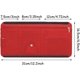 thumbnail image 2 of Organizador de visera, almacenamiento de visera de coche, bolsa de visera de coche, para tarjeta, gafas de sol, cambio, teléfono móvil, llave de coche, auriculares, bolígrafo (rojo) JFHHH pequeña, 2 of 2