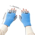 thumbnail image 4 of Toystoory Guantes sin dedos Otoño Unisex Portátil Mantener caliente Carga USB Calefacción eléctrica Manoplas desmontables Protector de manos Azul Type2 NO2 Toystoory HA011767-04, 4 of 6