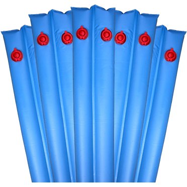 Pool Mate 1 3809 20 TAN 05BX Pool Cover Water Bags, 5 Pack, 8 Ft. Tan Double Chamber, 20 Gauge