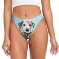 thumbnail image 1 of Balery A Funny Little Dalmatian Puppy Tangas de Algodón para Mujer con Estampado – Ropa Interior Sexy, Transpirable, G-string-XX-Large, 1 of 6